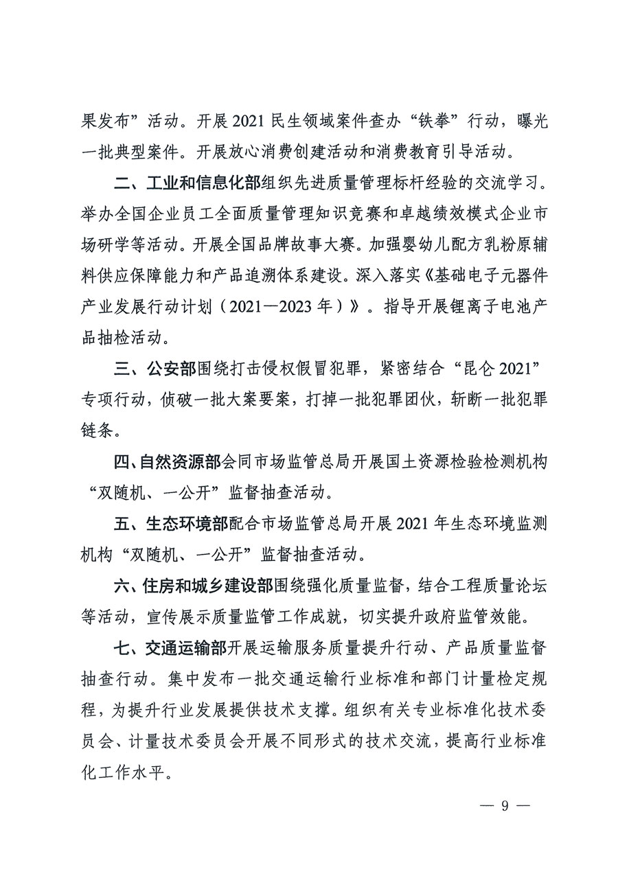 市場(chǎng)監(jiān)管總局等16個(gè)部門關(guān)于開展2020年全國(guó)&ldquo;質(zhì)量月&rdquo;活動(dòng)的通知（國(guó)市監(jiān)質(zhì)〔2020〕133號(hào)）